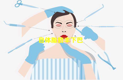 自体脂肪丰下巴效果图